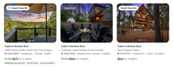 Airbnb Ratings Examples