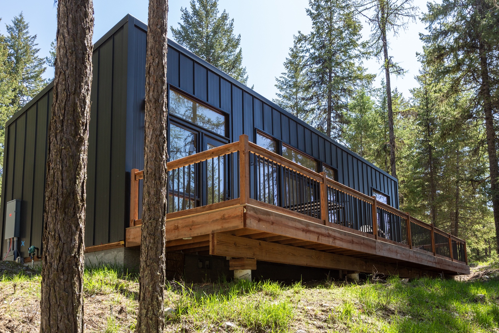 Private cabin at North Star Ranch in Whitefish Montana