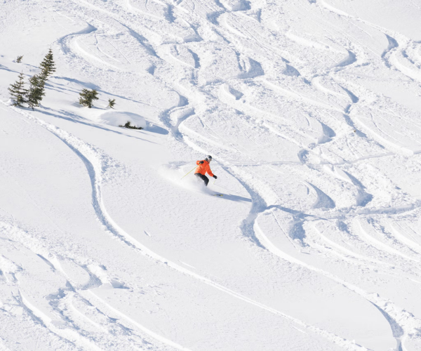 The Cirque expert terrain at Winter Park Resort